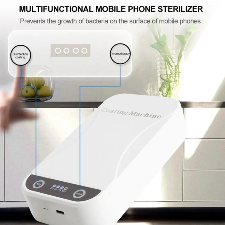 SYA009258_3.webp UV Sterilization Multifunctional Mask Cleaner Personal Disinfection Cabinet with Aromatherapy - Image 4