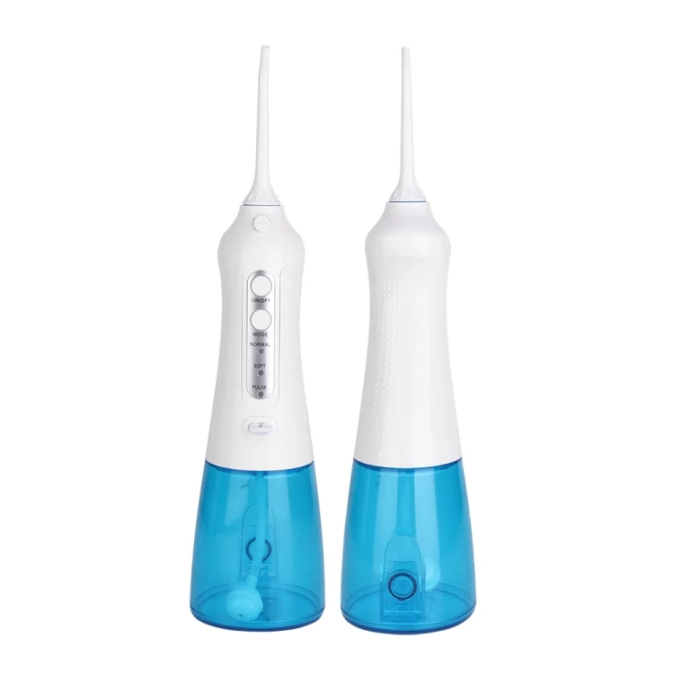 Wireless Water Floss Cleaner Portable 1400mAh USB-Rechargeable Water Flosser IPX7 Waterproof Oral Irrigator, Water Tank Capacity: 300ML