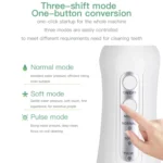 Wireless Water Floss Cleaner Portable 1400mAh USB-Rechargeable Water Flosser IPX7 Waterproof Oral Irrigator, Water Tank Capacity: 300ML - Image 5