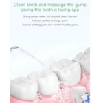 Wireless Water Floss Cleaner Portable 1400mAh USB-Rechargeable Water Flosser IPX7 Waterproof Oral Irrigator, Water Tank Capacity: 300ML - Image 6