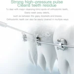 Wireless Water Floss Cleaner Portable 1400mAh USB-Rechargeable Water Flosser IPX7 Waterproof Oral Irrigator, Water Tank Capacity: 300ML - Image 8
