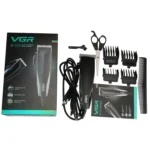 VGR V-033 9W 8 in 1 Electric Hair Clipper with Line, Plug Type: EU Plug - Image 5