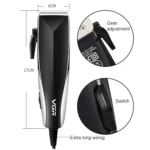 VGR V-033 9W 8 in 1 Electric Hair Clipper with Line, Plug Type: EU Plug - Image 6