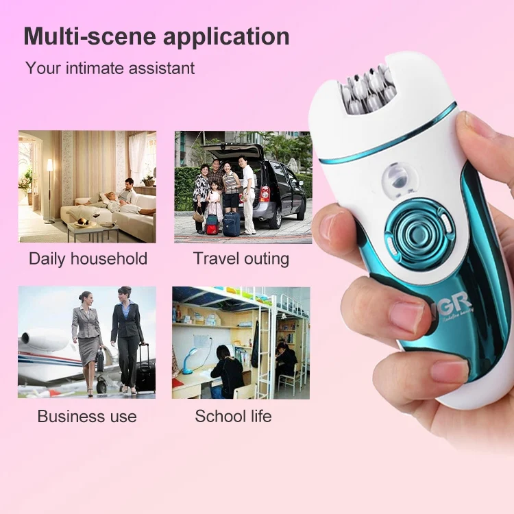 TBA1350_10.webp VGR V-700 3W 4 in 1 Electric Hair Remover, Plug Type: EU Plug - Image 11