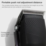 VGR V-280 10W USB Metal Electric Hair Clipper with LED Digital Display - Image 4