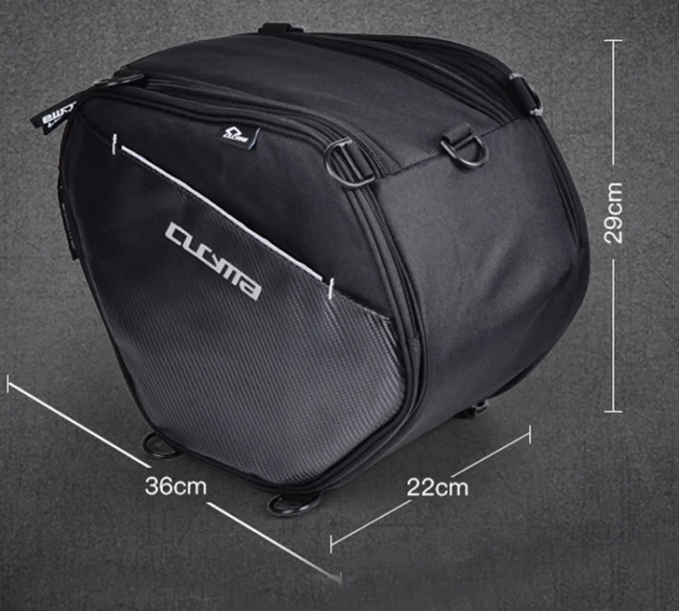 TBD002401701A_2.webp Motorcycle Bags for Yamaha NVX155 NVX 155  AEROX 2018 Tank Bag Waterproof Store Content Bag Travelling Scooter Tunnel Bag - Image 3