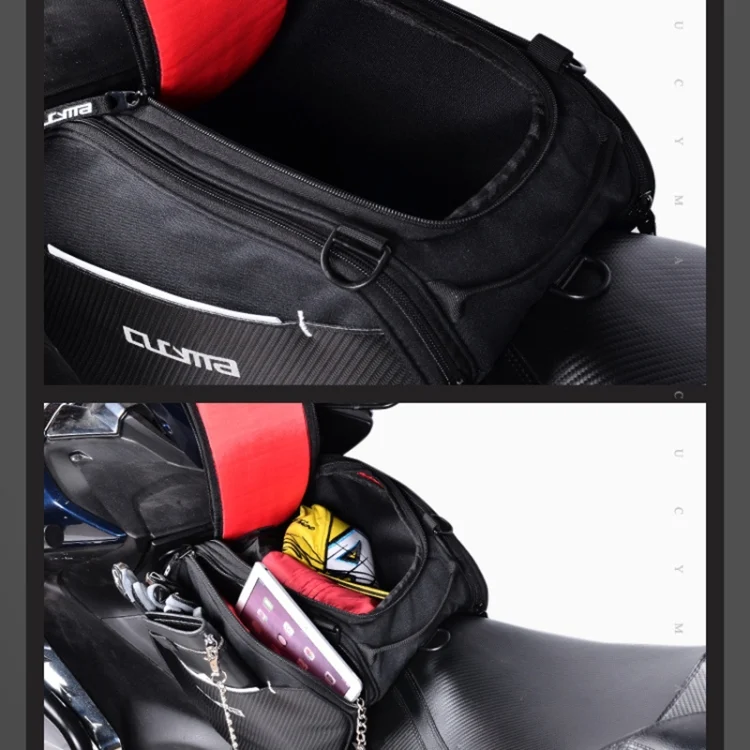 TBD002401701A_4.webp Motorcycle Bags for Yamaha NVX155 NVX 155  AEROX 2018 Tank Bag Waterproof Store Content Bag Travelling Scooter Tunnel Bag - Image 5