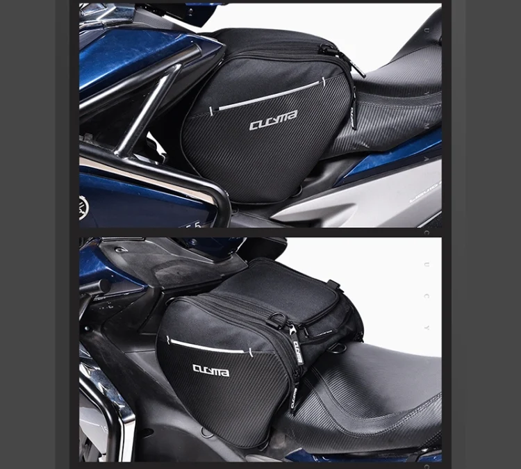 TBD002401701A_6.webp Motorcycle Bags for Yamaha NVX155 NVX 155  AEROX 2018 Tank Bag Waterproof Store Content Bag Travelling Scooter Tunnel Bag - Image 7