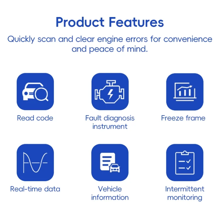 TBD0024962_3.webp New OBD V2.1 mini ELM327 OBD2 Bluetooth Auto Scanner OBDII 2 Car ELM 327 Tester Diagnostic Tool for Android Windows Symbian - Image 4