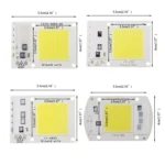 High Power 220V LED FloodlightCool/Warm White COB LED Chip IP65 Smart IC Driver Lamp - Image 3