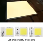 High Power 220V LED FloodlightCool/Warm White COB LED Chip IP65 Smart IC Driver Lamp - Image 4