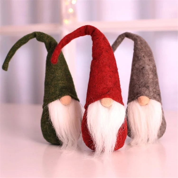 TBD004420601B_1.webp Xmas DIY Decoration Christmas Mini Santa Claus Doll Toy - Image 2