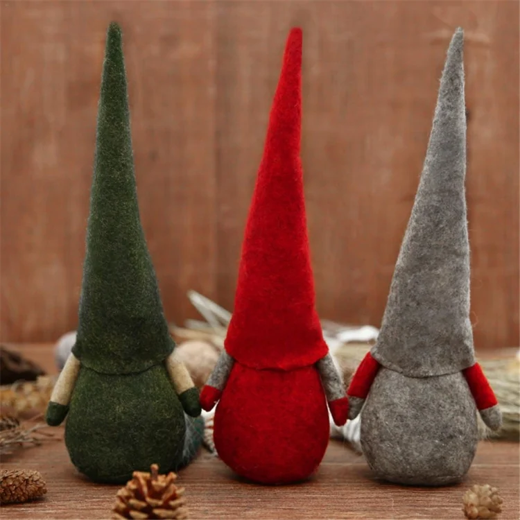 TBD004420601B_2.webp Xmas DIY Decoration Christmas Mini Santa Claus Doll Toy - Image 3