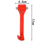 2 in 1 Mini Car Safety Rescue Hammer Life Saving Escape Emergency Hammer Seat Belt Cutter Window Glass Breaker - Image 5