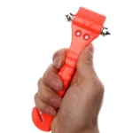 2 in 1 Mini Car Safety Rescue Hammer Life Saving Escape Emergency Hammer Seat Belt Cutter Window Glass Breaker - Image 6