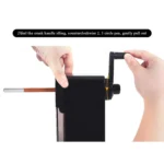 Hand Crank Mechanical Art Student Pencil Sharpeners Tool Office School Supplies - Image 10