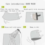 3D Growth Ring Pattern Bathroom Living Room Carpets Home Decor Mat - Image 6