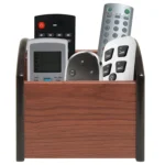 4-compartment Wooden Storage Box Pen Holder - Image 3