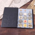 PU Leather Russian Cover 150 Coins Collection Album Holder Book - Image 8