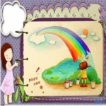 10 inch DIY Paste Retro Loose-leaf Iron Hoop Photo Album - Image 3