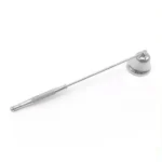 Bright Chrome Silver Candle Mask Candle Extinguisher Aroma Candle Candle Accessories - Image 2
