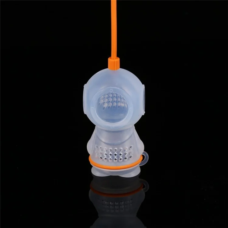TBD0102575501A_2.webp Creative Diver Shape Tea Strainer Filter Silicone Teabags - Image 3