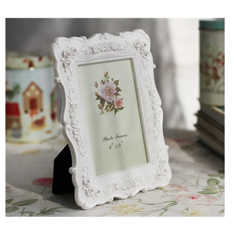 TBD01026332.webp Home Decoration Pastoral Style Rose Carved Picture Frame Decoration - Image 1