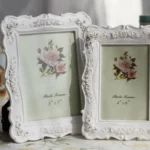 Home Decoration Pastoral Style Rose Carved Picture Frame Decoration - Image 3