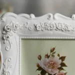 Home Decoration Pastoral Style Rose Carved Picture Frame Decoration - Image 6