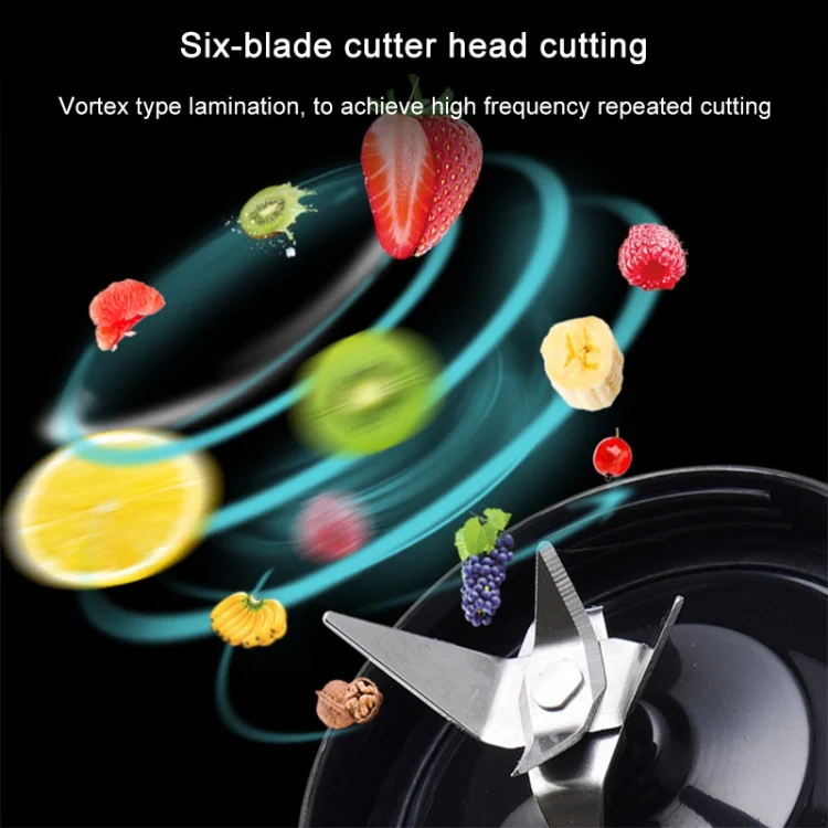 TBD0103180901A_11.webp Multifunctional Juicer Rotatory Extractor Cup Portable USB Charge Juicer Blender with 6 Blades - Image 12