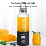 Multifunctional Juicer Rotatory Extractor Cup Portable USB Charge Juicer Blender with 6 Blades - Image 6