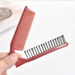 Portable Travel Folding Comb Anti-static Massage Comb - Image 5