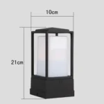 Outdoor Rain and Rustproof Wall Lamp Modern Minimalist Column Lamp - Image 7