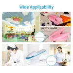 Hand-held Mini Safe Stapleless Staple Max 7 Sheets Paper Binding Machine - Image 5