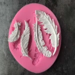 Feather Sugar Silicone Mold Fondant Mold Cake Decorating Tools - Image 2