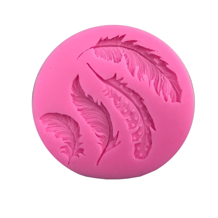 TBD01086537_4.webp Feather Sugar Silicone Mold Fondant Mold Cake Decorating Tools - Image 5