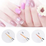3 PCS Professional Nail Handle Liner Brush Hand Draw Kit Tips Drawing Line Painting Tools Manicure Nail Art Decoration - Image 5