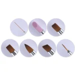 7pcs /Set Nail Painting Stretcher Brush Sculpting And Sharpening Pen Manicure Tool - Image 4