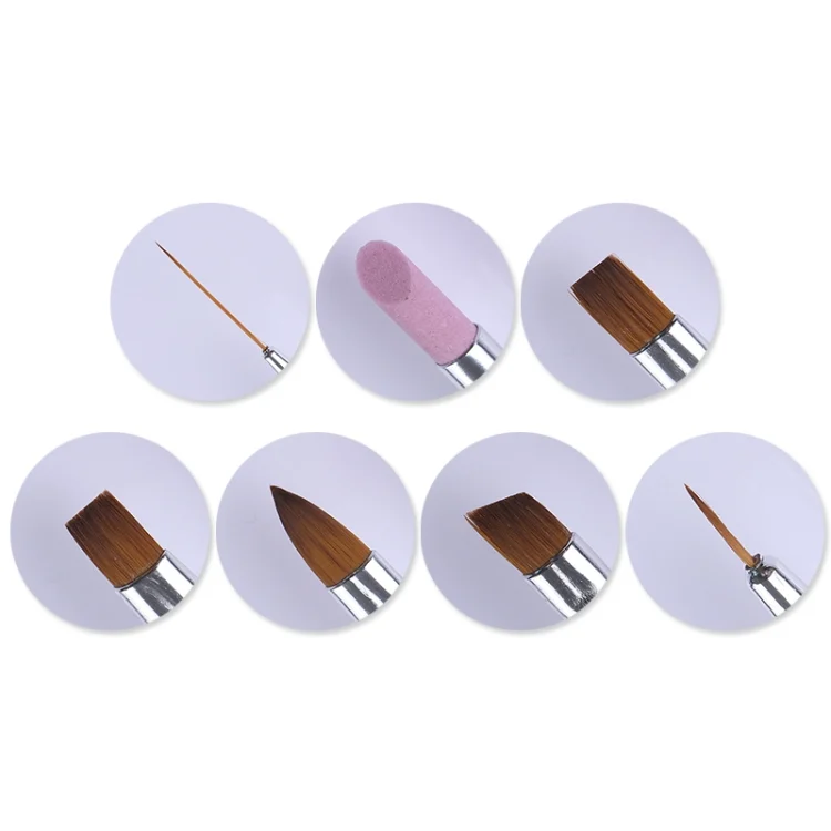TBD01091915_3.webp 7pcs /Set Nail Painting Stretcher Brush Sculpting And Sharpening Pen Manicure Tool - Image 4