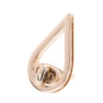 2 PCS Handbag Hardware Lock Drip Shape Twist Lock - Image 2