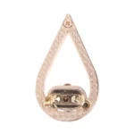 2 PCS Handbag Hardware Lock Drip Shape Twist Lock - Image 3