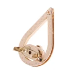 2 PCS Handbag Hardware Lock Drip Shape Twist Lock - Image 4