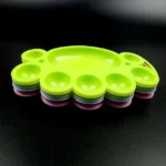 10 PCS Plastic Cartoon Small Ankle Color Palette Children's Painting Toys - Image 5