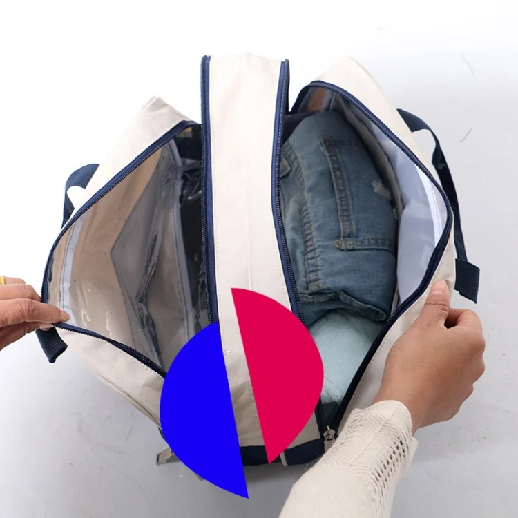 TBD0110708101A_4.webp Fashion  Large Capacity Portable Oxford Wet And Dry Separation Travel Bags - Image 5