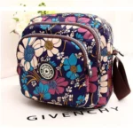 Women Shoulder Bag Waterproof Nylon Handbag Multilayer Crossbody Bag - Image 2