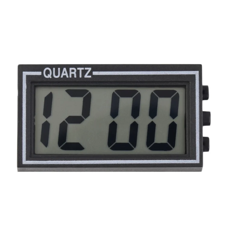 TBD01120275.webp Lightweight Convenient Digital LCD Display Calendar Car Dashboard Electronic Digital Clock - Image 1