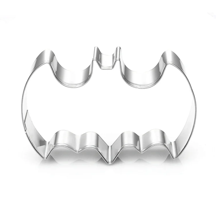 TBD01123433_1.webp 2 PCS Stainless Steel Cookie Cutter Bat Modeling Mold Halloween Cutting Mold DIY Tool - Image 2
