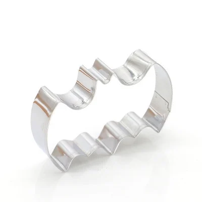 TBD01123433_2.webp 2 PCS Stainless Steel Cookie Cutter Bat Modeling Mold Halloween Cutting Mold DIY Tool - Image 3