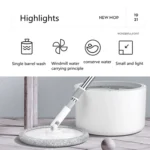 Single Bucket washing And Spinning Rotary Mop - Image 3