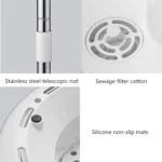 Single Bucket washing And Spinning Rotary Mop - Image 8